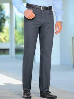 Jean ceinture élastique confortable 4 poches, couleur gris, taille 48 - Witt