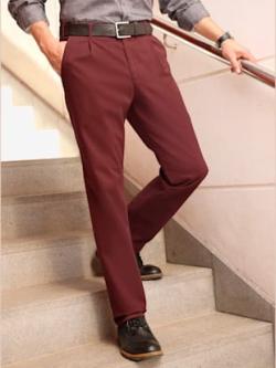 Pantalon qualité extensible supérieure, couleur marron, taille 42 - Witt