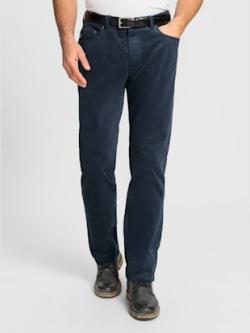 Pantalon imitation velours, couleur bleu, taille 26, marque Brühl - Witt