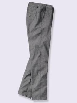 Pantalon chino motif sergé, couleur noir, taille 50, marque Marco Donati - Witt