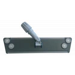 Support balai trapèze velcro en ABS 60 cm