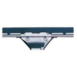 Barrette vitre avec caoutchouc pour raclette en acier inoxydable 45 cm