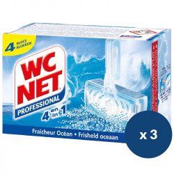Blocs WC NET 4 en 1 parfum océan