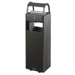 Poubelle cendrier sur pied 6 L/30 L en acier Kopa Rossignol