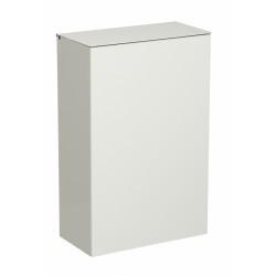 Corbeille murale décrochable en acier blanc 10 L Rossignol
