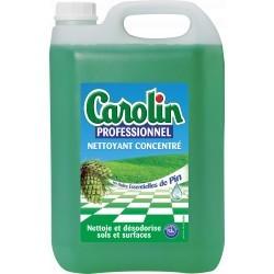 Nettoyant parfumé professionnel Carolin bidon de 5 L Pin