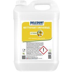 Nettoyant détergent universel concentré parfum citron HACCP 5 L