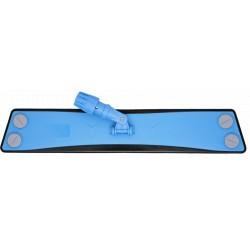 Support balai trapèze lamelles caoutchouc 55 cm