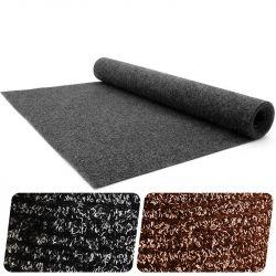 Tapis de passage aiguilleté intérieur - rouleau 100 cm x 10 m Gris