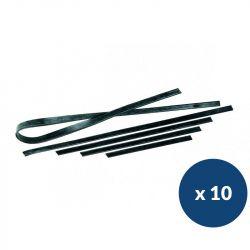 Caoutchouc pour raclette vitre rigide Unger - Lot de 10 25 cm