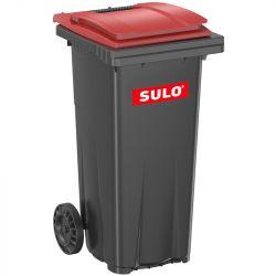 Conteneur poubelle 120 litres 2 roues SULO Gris