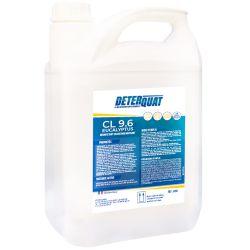 Eau de javel concentrée 9.6 chlore actif eucalyptus 5 L