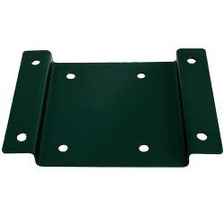 Fixation murale pour support sac poubelle 80L - 110L Vert