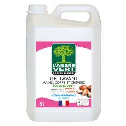 Gel douche hypoallergénique corps cheveux Argan 5 L