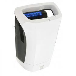 Sèche-mains électrique silencieux à air pulsé Stell'Air JVD Blanc