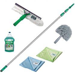 Kit lavage vitre véranda Unger 6 en 1