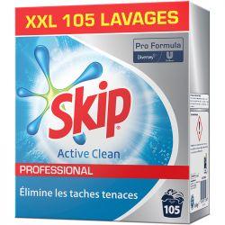 Lessive en poudre écologique Skip Pro Formula 105 lavages