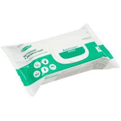 Lingettes nettoyantes désinfectantes sans alcool Aseptonet x100