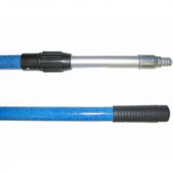 Manche télescopique 120-240 cm fibre de verre d'eau