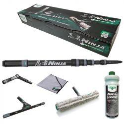 Kit laveur de vitres 6 en 1 Ninja Carbon