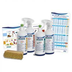 Détachants professionnels et pré-traitants kit Oxipur Action