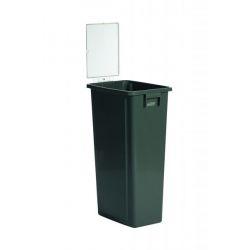 Panneau d'affichage vertical pour poubelle de tri sélectif 60L et 80L