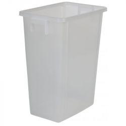 Poubelle de tri intérieur Mix and Match Transparent 80 L