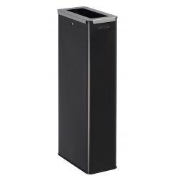Poubelle de tri sélectif en métal Calitri 40 L Verre