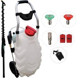 Pulvérisateur électrique pour toiture 30L avec perche télescopique 2 batteries 5,4 m