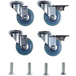 Roues pour support sac sur pied Alitri x 4