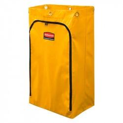 Sac à déchet en vinyle jaune Rubbermaid