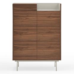 Teulat - Buffet moderne en bois avec niche VALLEY - MeublesEtDesign.com