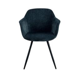 PROMO Chaise moderne effet velours NOLLA MEUBLES & DESIGN