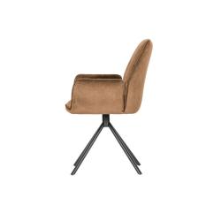 WOOOD - Chaise salle à manger velours BERAM - MeublesEtDesign.com