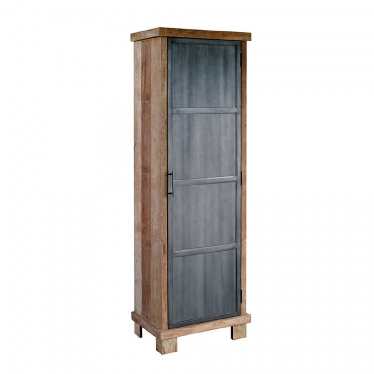 Promo Colonne rustique 199x64cm en bois de teck TOLTE - MeublesEtDesign.com