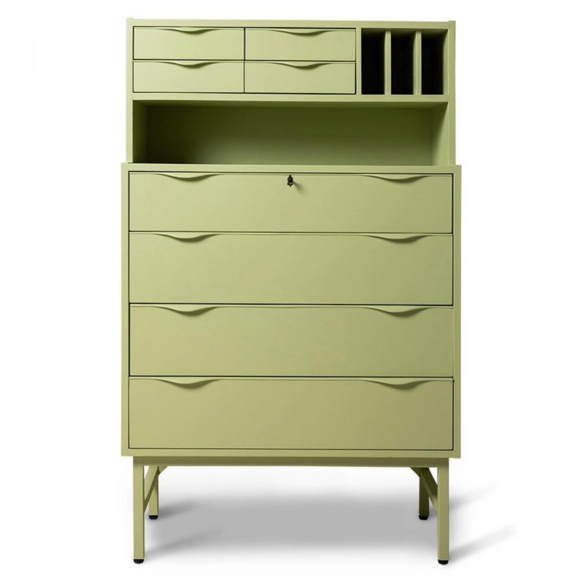 Promo HK Living - Commode haute en bois BOLOX - MeublesEtDesign.com