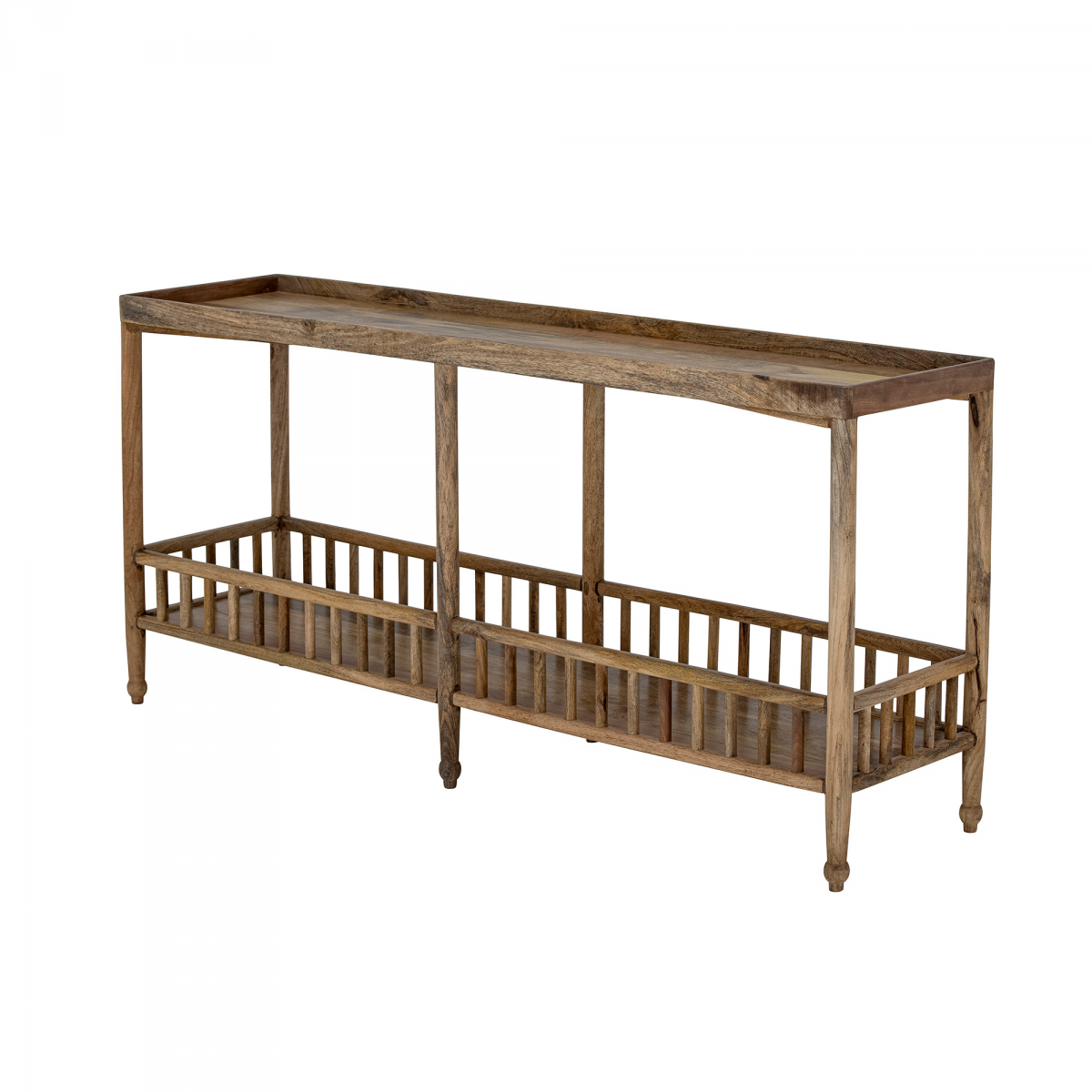 Bloomingville - Console 168cm en bois de manguier LOUVAIN - MeublesEtDesign.com