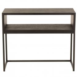 Promo Console contemporaine en bois foncé TOUBA - MeublesEtDesign.com