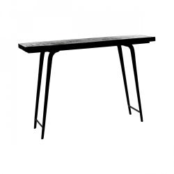 Promo Pomax - Console moderne en bois naturel UTAH - MeublesEtDesign.com