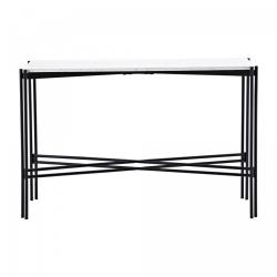 Promo Console moderne plateau terrazzo blanc GRAZZY - MeublesEtDesign.com