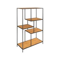Promo Etagère contemporaine 120x80cm en bois et métal GIVAUDE - MeublesEtDesign.com