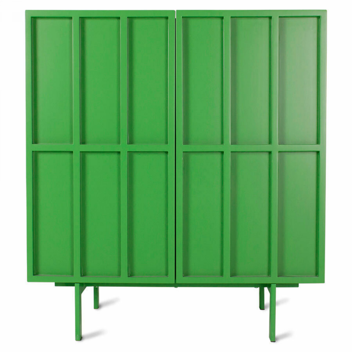 Promo HK Living - Petite armoire en métal 2 portes YUKO - MeublesEtDesign.com