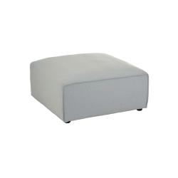 Promo Pouf carré en tissu ZABI - MeublesEtDesign.com