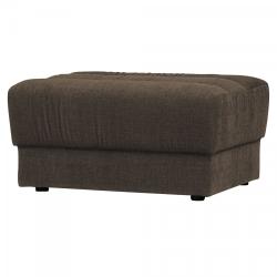 BePureHome - Repose-pieds rectangulaire en tissu ROCK MEUBLES & DESIGN