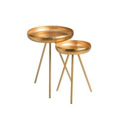 Promo Set de 2 tables d'appoint gigognes LOFA - MeublesEtDesign.com