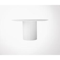 HK Living - Table à manger ronde 140cm PANTHEON - MeublesEtDesign.com