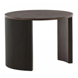 Promo Table basse ronde design en bois BEKA - MeublesEtDesign.com