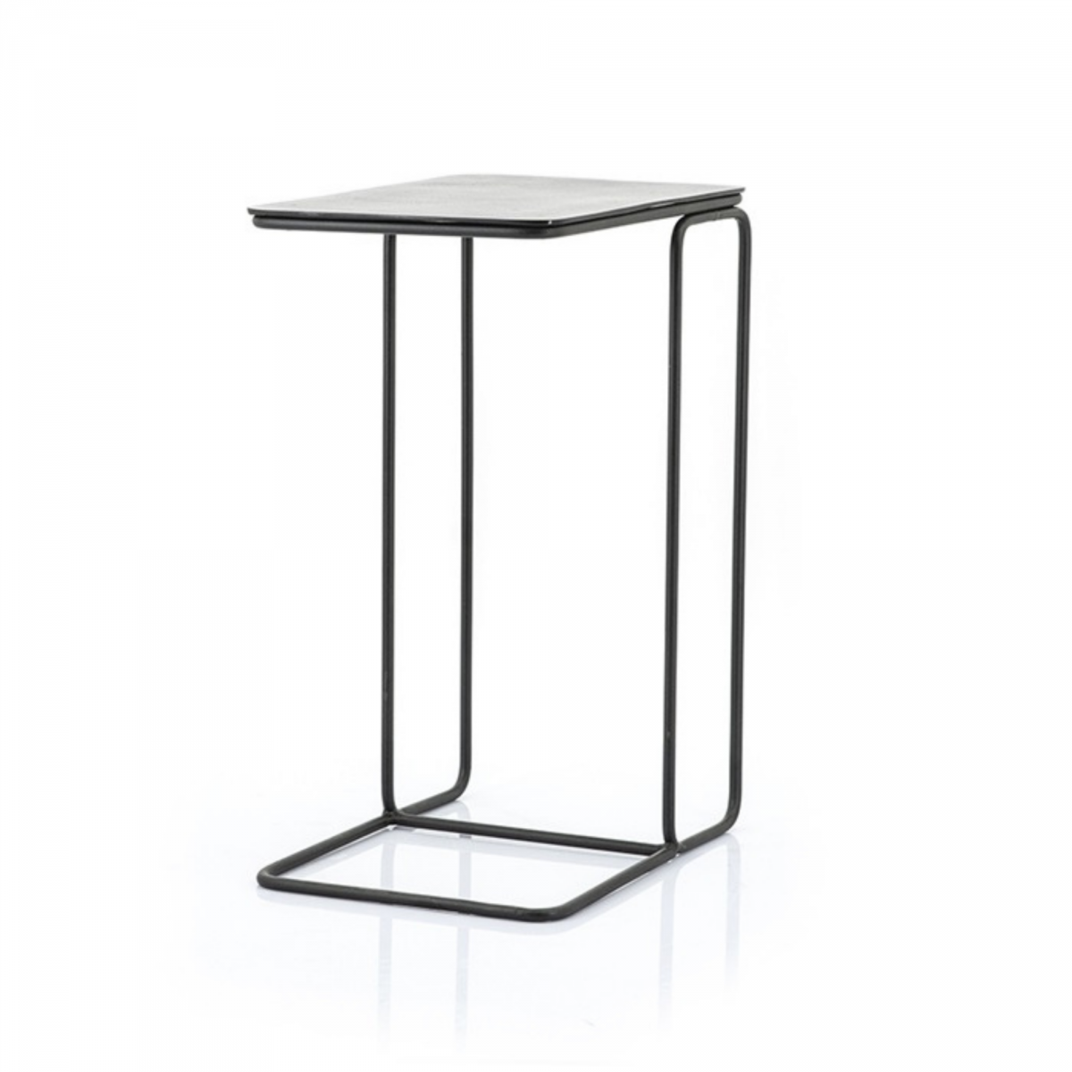 Promo Table d'appoint en aluminium et fer ACTI - MeublesEtDesign.com