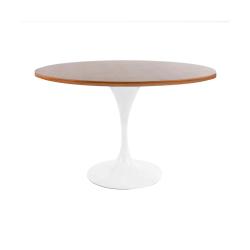 Table ronde 4 places 120cm en marbre FLOWER - MeublesEtDesign.com