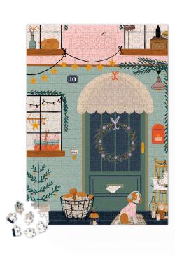 Puzzle Porte bonheur 500 pièces - Bergère de France